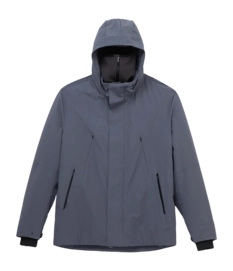 Raincoat Krakatau Men Geim Graphene Insulated Storm Grey Stone