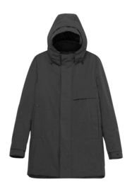 Jas Krakatau Men Masaru Removable Hood Trench Black