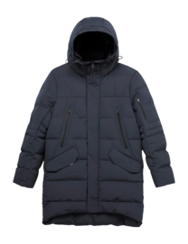 Jacket Krakatau Men Strofo Mid-Length Down Black
