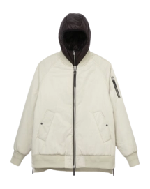 Veste Krakatau Unisexe Glueball Bomber Light Beige