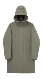 Veste Krakatau Women Mercury Technical Fabric Parka Fossil