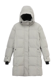 Jacket Krakatau Women Cassini Quilted Parka Greige