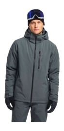 Jas Tenson Men Brendon Ski Jacket Coal Green Shell