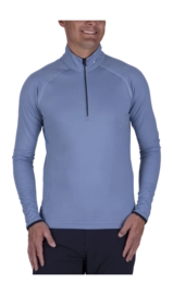 Skipullover KJUS Feel Midlayer Half-Zip Herren Neptune/Deep Space