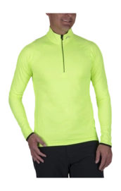 Skipullover KJUS Feel Midlayer Half-Zip Herren Limelight/Black