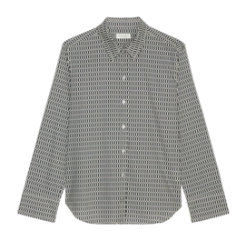 Hemd Marc O'Polo 408096942331 Damen Grey Stripes