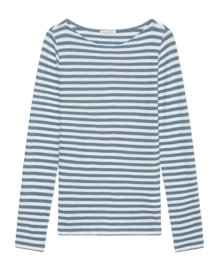 T-Shirt Marc O'Polo Women M08219652597 Multi/ Hazy Blue