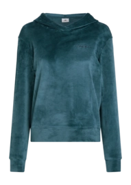Hoodie O'Neill Women Velour Fleece Alma Steel
