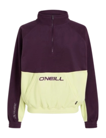 Pullover O'Neill O'Riginals Polartec 100 Half Zip Fleece Damen Aubergine Colour Block