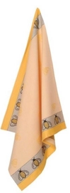 Theedoek Elias Bee Yellow (set van 2)