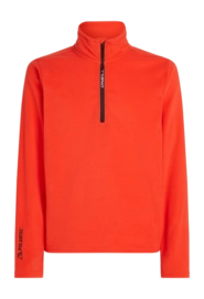Ski Sweatshirt O'Neill Men Jack'S Polartec 100 Half Zip Fleece Paprika Flame