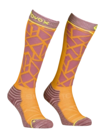 Skisocken Ortovox Ski Tour Comp Long Socks Damen Autumn Leaves