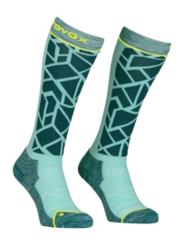 Skisocken Ortovox Ski Tour Comp Long Socks Damen Dark Pacific