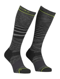 Ski socks Ortovox Men Ski Tour Lt Comp Long Socks Black Steel Blend