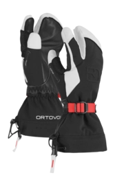 Handschuhe Ortovox Merino Freeride 3 Finger Glove Damen Black Raven