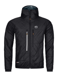 Ski Jacket Ortovox Men Swisswool Piz Boe Jacket Black Raven
