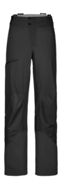 Pantalon de Ski Ortovox Femme 3L Ortler Pantalon Back Raven