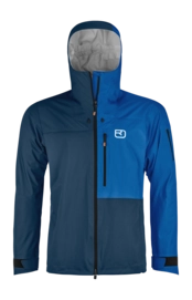 Skijacke Ortovox 3L Ortler Jacket Herren Deep Ocean