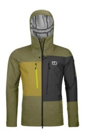 Skijacke Ortovox 3L Deep Shell Jacket Herren Wild Herbs