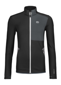 Sweatjacke Ortovox Fleecejacket Damen Black Raven