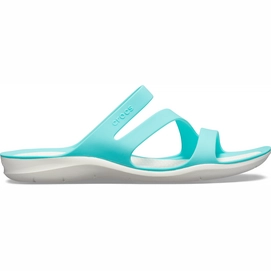 Slipper Crocs Women Swiftwater Sandal Pool White