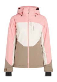 Veste de Ski O'Neill Femme Carbonite Rose Genuine Colour Block