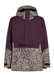 Ski Jacket O'Neill Men O'Riginals Anorak Dark Purple Sketcheritage