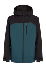 Ski Jacket O'Neill Men Hammer Plus Alma Steel Colour Block