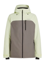 Ski Jacket O'Neill Men Hammer Plus Flint Stone Colour Block