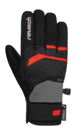 Gloves Reusch Men Venom R-TEX XT Steel Gray / Fire Red
