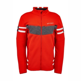 Ski Vest Spyder Men Wengen Encore Full Zip Volcano