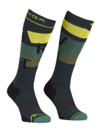 Ski socks Ortovox Men Freeride Long Socks Cozy Black Steel