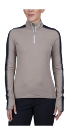 Pull de Ski KJUS Femme Race 2.0 Midlayer HZ Tiramisu/Midlayer HZ White/Deep Space