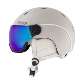 Skihelm Sinner Titan Visor Matte Light Grey 2024