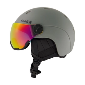 Skihelm Sinner Titan Visor Matte Moss Green 2024