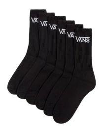 Sok Vans Men Classic Crew Black (3 pack)