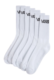 Chaussettes Vans Homme Classic Crew White (Lot de 3) 24
