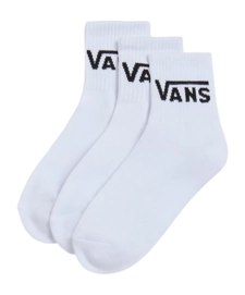 Sok Vans Kids Classic Half Crew White (3 pack)