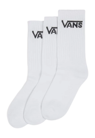 Socks Vans Kids Classic Vans Crew Sock Rox White (3 pack)