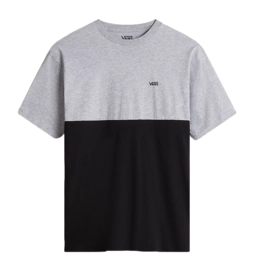 T-Shirt Vans Colorblock Tee Herren Athletic Heather/Black