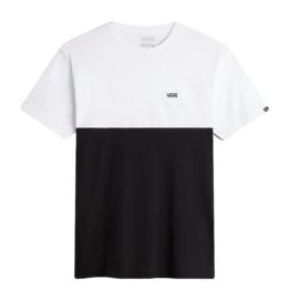 T-Shirt Vans Colorblock Tee Herren Black/White
