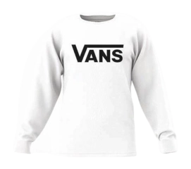 T-Shirt Vans Vans Classic Ls Herren White/Black