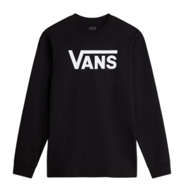T-Shirt Vans Classic Ls Herren Black/White