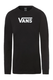T-Shirt Vans Flying V Classic Ls Bff Damen Flying V Black