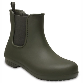 Regenlaars Crocs Freesail Chelsea Dark Camo Green