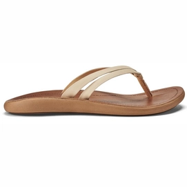 Flip Flops OluKai Kapehe Luana Tapa Sahara Damen-Schuhgröße 40