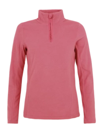 Pull de Ski Protest Femme MUTEZ 1/4 Zip Top Rose Dust