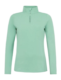Pull de Ski Protest Femme Refabriz 1/4 Zip Green Baygreen