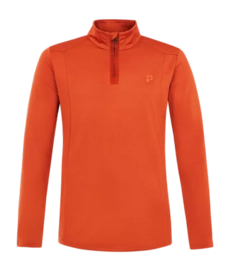 Ski Sweatshirt Protest Men Rewill 1/4 Zip Active Top Burnt Orange