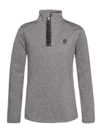 Pull de Ski Protest Garçon Rewillowy Jr 1/4 Zip Active Dark Grey Melee